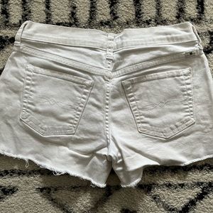 Lucky brand white jean shorts